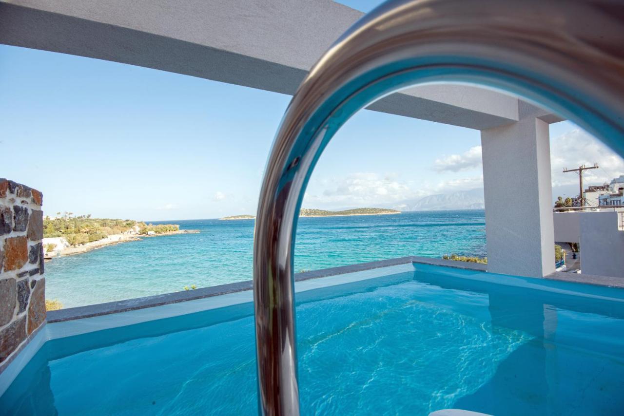 Ammos Lux Apartments Crete Agios Nikolaos Exteriör bild