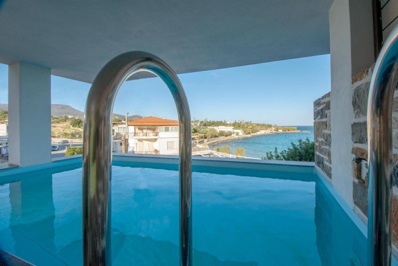 Ammos Lux Apartments Crete Agios Nikolaos Exteriör bild