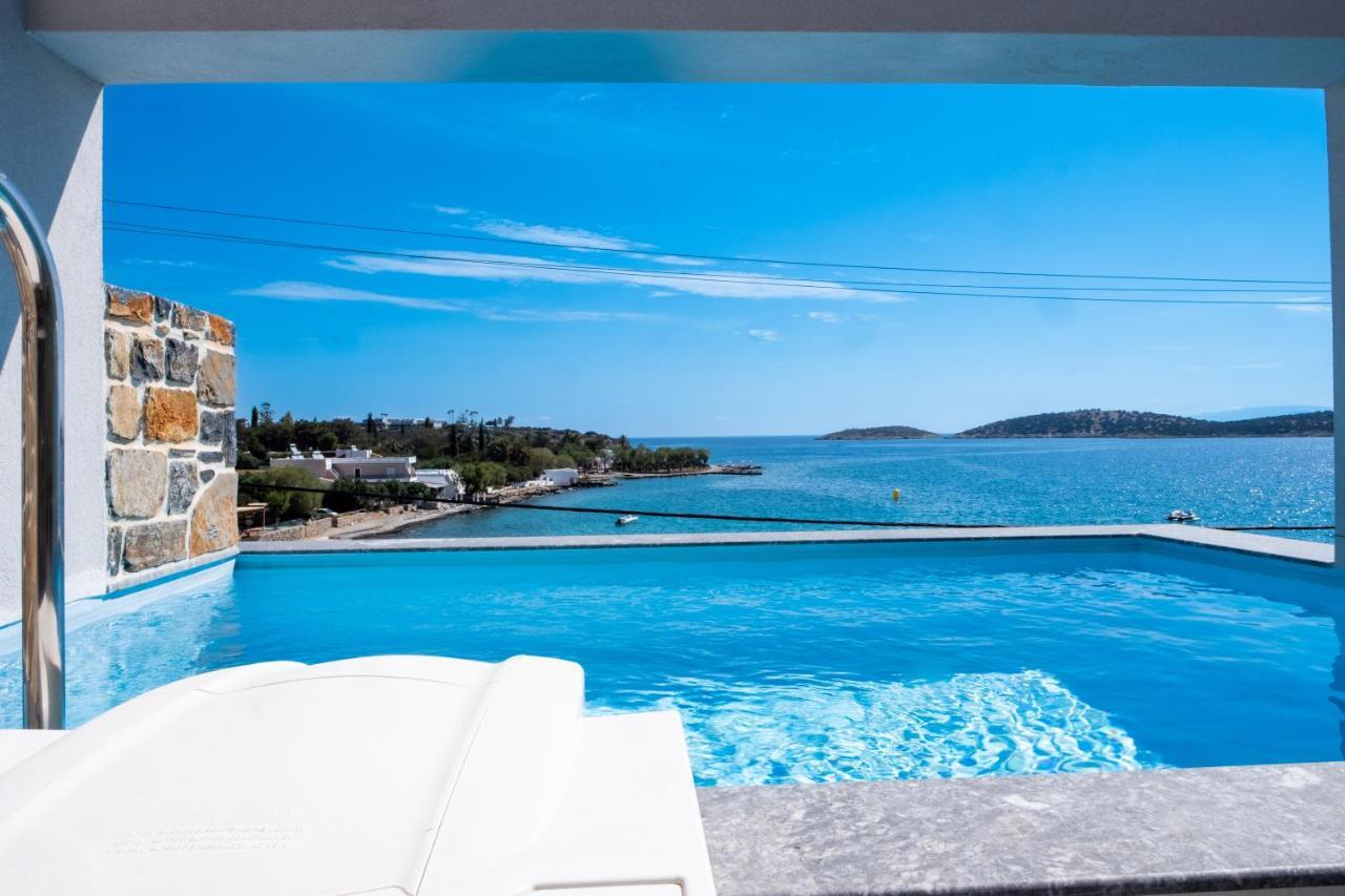 Ammos Lux Apartments Crete Agios Nikolaos Exteriör bild