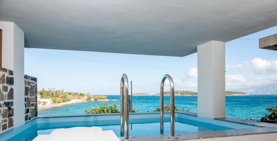 Ammos Lux Apartments Crete Agios Nikolaos Exteriör bild