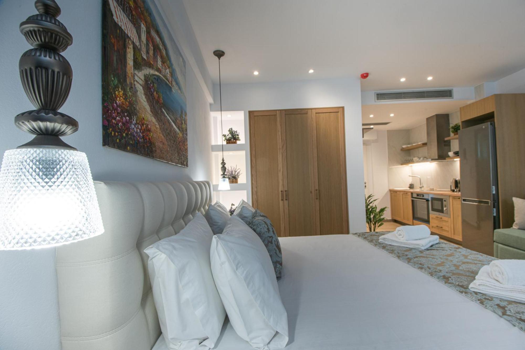 Ammos Lux Apartments Crete Agios Nikolaos Exteriör bild