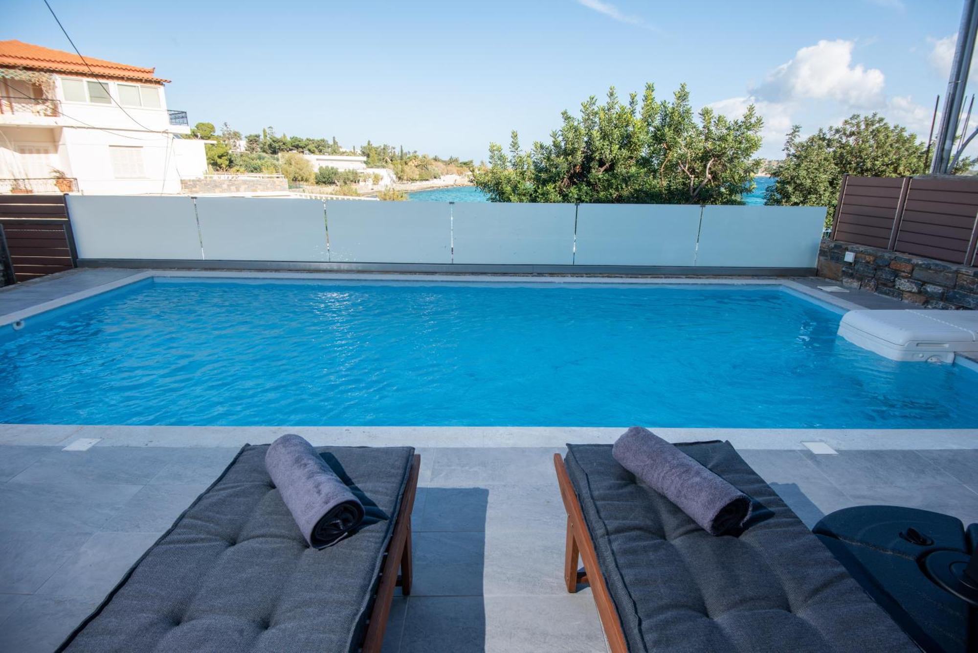 Ammos Lux Apartments Crete Agios Nikolaos Exteriör bild